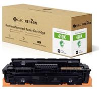 G&G Toner remplace HP 410X compatible noir 6500 pages Reborn remanufactured 21261
