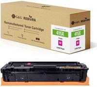 G&G; Toner remplace HP 415X compatible magenta 6000 pages Reborn remanufactured 21276