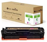 G&G Toner remplace HP, Canon 125A, 128A, 131X, 716M, 731M compatible magenta 1400 pages Reborn remanufactured 21204