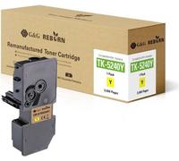 G&G Toner remplace Kyocera TK-5240Y compatible jaune 3000 pages Reborn remanufactured 21307