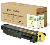 G&G Toner remplace Kyocera TK-5280 compatible jaune 11000 pages Reborn remanufactured 21299