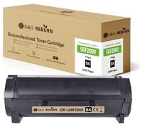 G&G Toner remplace Lexmark 56F2000 compatible noir 6000 pages Reborn remanufactured 21311