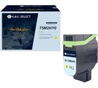 G&G; Toner remplace Lexmark 75M2HY0 compatible jaune 8800 pages GS-L75M2HY0