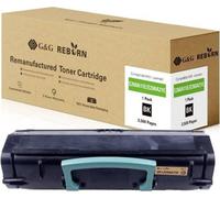 G&G; Toner remplace Lexmark E260 compatible noir 3500 pages Reborn remanufactured 21318