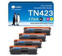 G&G Trading Toner G&G Brother TN-423BK/C/M/Y Multipack comp. BK/ye/cy/ma - Toner Cartridge - Black