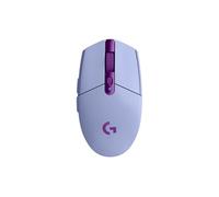 G G305 - Souris - optique - 6 boutons - sans fil - 2.4 GHz - récepteur sans fil USB - lilas