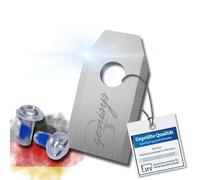 G greengrass tools Lot de 6 lames de rechange compatibles avec les lames de tondeuse robot EcoVacs Goat LongLife en acier inoxydable [Incassable DIN EN 50636]