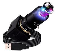 G H.264 Varifocal Caméra USB 2 MP 10X Zoom Optique Webcam 5-50 mm Varifocus FHD 1080P Objectif Varifocal Webcam IMX323 Mise au point réglable 0,01 LUX Telecamera Gun Camera