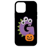 G Halloween Monstre Citrouille Lettre Fun Coque pour iPhone 12 Mini