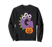 G Halloween Monstre Citrouille Lettre Fun Sweatshirt