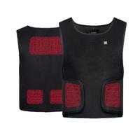 G-HEAT - Gilet Chauffant WARM ACTIVE Mixte Sans Manches Ultra-Fin Ajustable | (FR/ES, Alpha/lettres, S, M, Taille normale, Taille normale)