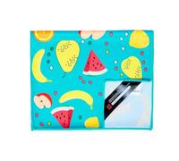 G-HEAT - Serviette Enfant à Refroidissement Instantané | Microfibre Ultra-Légère | 100 x 30 cm | Anti-Transpiration, Douce et Compacte | pour Été, Activités Sportives et Colonies (Fruits)