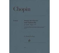 G. Henle Verlag Sonata for Violoncello and Piano G minor Op. 65 By Chopin