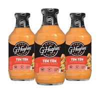 G Hughes Sauces Yum Yum Yum sans sucre, sauces à tremper - 473,6 g (lot de 3)