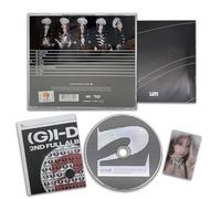 (G)I-DLE - 2nd Full Album [2] (Jewel Case Ver. - Random) CD Case + Booklet + Lyric Paper + CD-R + Photo Card + 2 Pin Badges + 4 Extra Photocards