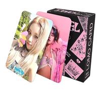 (G) I-DLE Lot de 55 cartes photos KPOP Album I Feel Lomo pour fans de Neverland garçons et filles