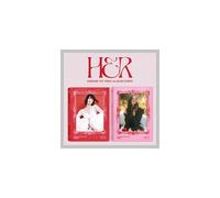 (G)I-DLE Minnie HER 1st Mini Album Standard Red Version CD+80p Booklet+2p Cover PostCard+1p Poster on Pack+1ea Bookmark+2p PhotoCard+1ea Colored Pencil+Tracking Sealed