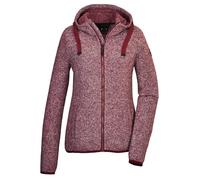 G.I.G.A. DX By Killtec Femme Gw 52 Wmn Kntflc Jckt Veste Polaire Tricotée Avec Capuche, Wine Red, 42 EU