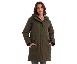 G.I.G.A. DX by killtec Femme Parka fonctionnelle/parka imperméable avec capuche GW 12 WMN PRK, dunkeloliv, 40, 43355-000