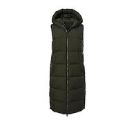 G.I.G.A. DX Femme Femme Gilet matelassé/gilet fonctionnel en duvet avec capuche GW 24 WMN QLTD VST GW 24 WMN QLTD VST, dunkeloliv, 38, 39929-000