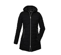 G.I.G.A. DX Femme Femme Parka matelassée avec capuche/parka fonctionnelle aspect duvet GW 20 WMN QLTD PRK GW 20 WMN QLTD PRK, schwarz, 40, 39844-000