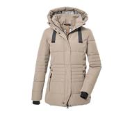G.I.G.A. DX Femme Femme Veste matelassée avec capuche amovible/veste fonctionnelle aspect duvet GW 25 WMN QLTD JCKT GW 25 WMN QLTD JCKT, hellbeige, 38, 39930-000