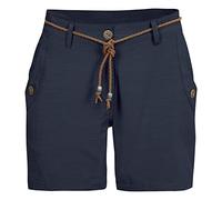G.I.G.A. DX GS 89 WMN SHRTS Short décontracté avec Ceinture, Dark Blue, 36 Femme
