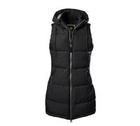 G.I.G.A. DX Femme Gw 30 WMN Qltd VST Gilet matelassé/Veste Fonctionnelle Aspect Duvet avec Capuche GW 30 WMN QLTD VST, schwarz, 36, 38790-000