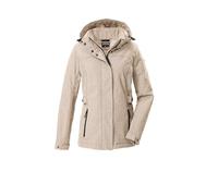 G.I.G.A. DX Femme Gw 35 Wmn Sftshll Jckt Veste Softshell Outdoor Avec Capuche Amovible, Light Beige, 44 EU