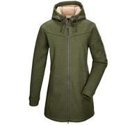 G.I.G.A. DX Femme Gw 37 Wmn Kntflc Prk Parka En Polaire Tricotée Veste Avec Capuche, Olive Green, 38 EU
