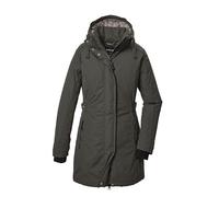 G.I.G.A. DX Femme Gw 70 Wmn Prk Parka Fonctionnelle/Imperméable Avec Capuche Amovible, Dark Olive Green, 40 EU