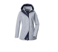 G.I.G.A. DX Femme Gw 78 Wmn Jckt Veste De Transition Aspect Laine Avec Capuche, Steel-blue, 42 EU