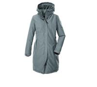 G.I.G.A. DX Femme Manteau fonctionnel/parka avec capuche GW 80 WMN CT, foggy ocean, 50, 43522-000