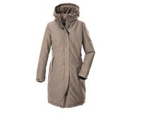G.I.G.A. DX Femme Manteau fonctionnel/parka avec capuche GW 80 WMN CT, sand, 38, 43522-000