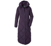 G.I.G.A. DX Femme Manteau Matelassé Long Déperlant GW 28 WMN QLTD CT | Imperméabilité de 10 000 mm, Capuche amovible & réglable, Zip 2 voies caché, Respirant, Coupe-vent