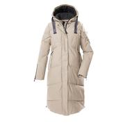 G.I.G.A. DX Femme Manteau matelassé/manteau fonctionnel/parka avec capuche GW 41 WMN QLTD CT, hellbeige, 38, 43591-000