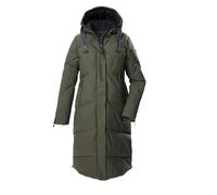 G.I.G.A. DX Femme Manteau matelassé/manteau fonctionnel/parka avec capuche GW 41 WMN QLTD CT, oliv, 40, 43591-000