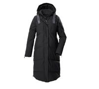 G.I.G.A. DX Femme Manteau matelassé/manteau fonctionnel/parka avec capuche GW 41 WMN QLTD CT, schwarz, 38, 43591-000