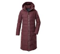 G.I.G.A. DX Femme Manteau matelassé/parka matelassée/manteau fonctionnel en aspect duvet avec capuche GW 88 WMN QLTD CT, dunkelorchidee, 48, 43534-000