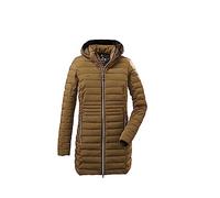 G.I.G.A. DX Femme Parka fonctionnelle aspect duvet avec capuche amovible Bacarya, light brown, 44, 34275-000