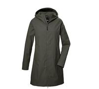 G.I.G.A. DX Femme Parka fonctionnelle/parka imperméable avec capuche GS 57 WMN PRK, oliv, 44, 43129-000