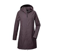 G.I.G.A. DX Femme Parka fonctionnelle/parka imperméable avec capuche GS 57 WMN PRK, pflaume, 40, 43129-000