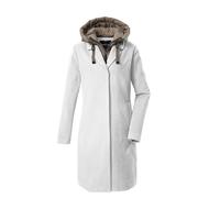 G.I.G.A. DX Femme Parka/Manteau en laine avec gilet dézippable et capuche GW 20 WMN PRK, gebrochenes weiss, 40, 43352-000