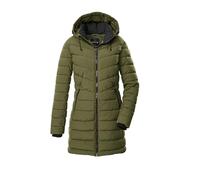 G.I.G.A. DX Femme Parka matelassée/fonctionnelle en aspect duvet avec capuche amovible GW 74 WMN QLTD PRK, olivgrün, 36, 43538-000