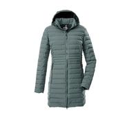 G.I.G.A. DX Femme Parka matelassée/fonctionnelle en aspect duvet avec capuche amovible GW 77 WMN QLTD PRK_Bacarya, dunkel aquaverde, 44, 43685-000