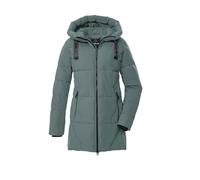 G.I.G.A. DX Femme Parka matelassée/parka fonctionnelle avec capuche GW 30 WMN QLTD PRK, dunkel aquaverde, 38, 43532-000
