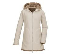 G.I.G.A. DX Femme Parka polaire réversible/Veste polaire avec capuche GW 60 WMN KNTFLC PRK, ecru, 36, 42502-000