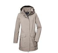 G.I.G.A. DX Femme Parka softshell avec capuche amovible/veste softshell GS 95 WMN SFTSHLL PRK, hellsand, 46, 42711-000