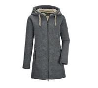 G.I.G.A. DX Femme Parka/veste polaire tricotée en polaire avec capuche GW 54 WMN KNTFLC PRK, aquaverde, 36, 37640-000