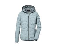 G.I.G.A. DX Femme Veste matelassée à capuche/veste fonctionnelle hydrofuge GW 21 WMN QLTD JCKT, light aquaverde, 50, 39845-000